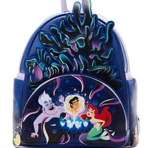 Loungefly Disney The Little Mermaid Ursula Lair Mini Backpack